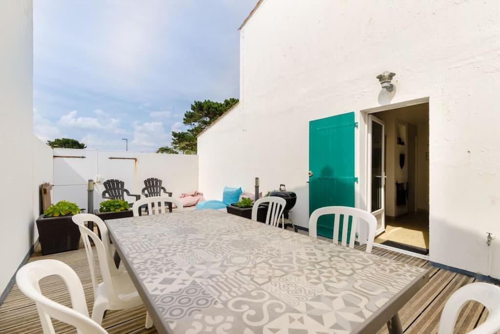 Maison 3 Chambres, Terrasse Et Piscine Brétignolles-sur-Mer Kültér fotó